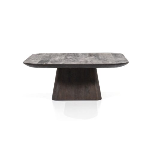 Vierkante Salontafel Aron Mangohout - Bruin 80 cm - Afbeelding 16