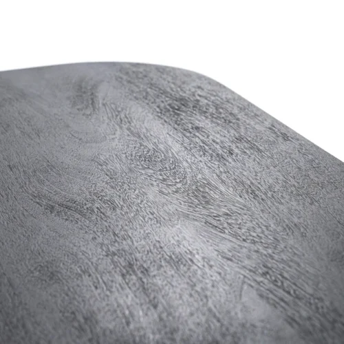 Vierkante Salontafel Aron Mangohout - Zwart 80 cm - Afbeelding 18
