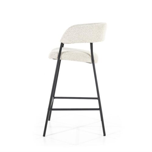 Barkruk Luka Bouclé - beige (zithoogte 68cm) - Afbeelding 15