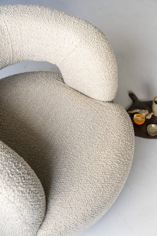 Fauteuil Sharon Bouclé - Zand - Afbeelding 25