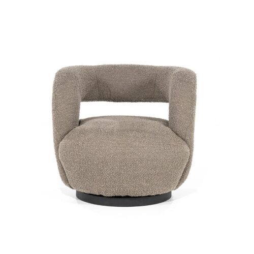 Fauteuil Sharon Bouclé - Bruin - Afbeelding 12