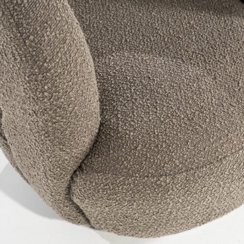 Fauteuil Sharon Bouclé - Bruin - Afbeelding 11