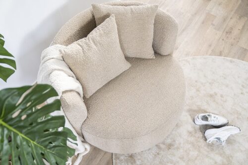 Fauteuil Louis Bouclé - Zand - Afbeelding 23