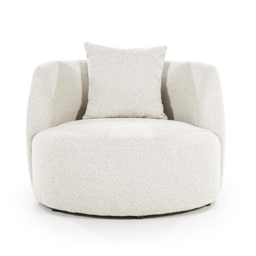 Fauteuil Louis Bouclé - Beige - Afbeelding 15