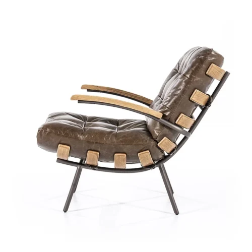 Fauteuil Bastiaan - Cognac java leder - Afbeelding 62