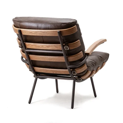 Fauteuil Bastiaan - Cognac java leder - Afbeelding 67
