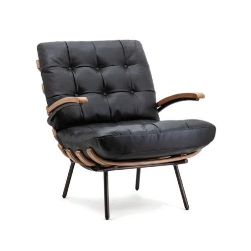 Fauteuil Bastiaan - Cognac java leder - Afbeelding 78
