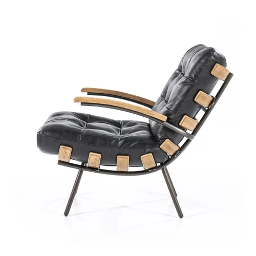 Fauteuil Bastiaan - Cognac java leder - Afbeelding 73