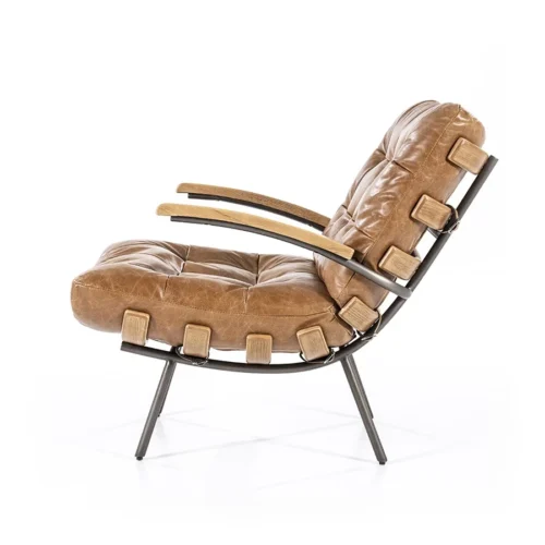 Fauteuil Bastiaan - Cognac java leder - Afbeelding 57