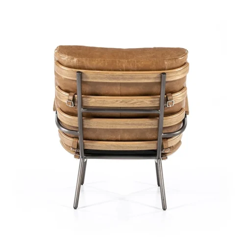 Fauteuil Bastiaan - Cognac java leder - Afbeelding 58