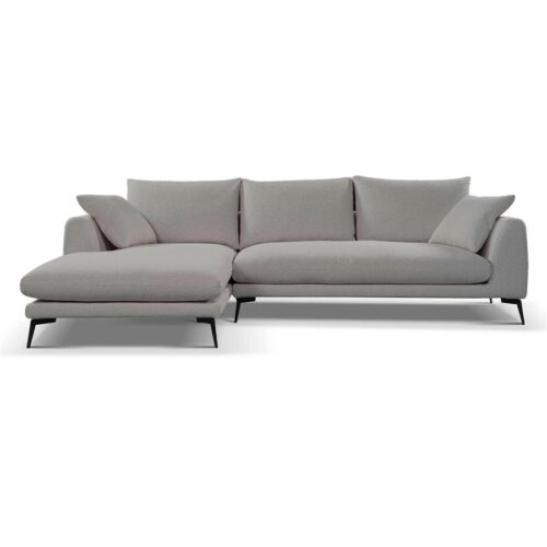 2,5-zits Loungebank Nottingham - Grijs (Lounge Links)