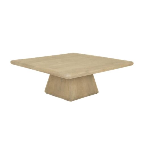Vierkante Salontafel Asti Mangohout 90 x 90cm