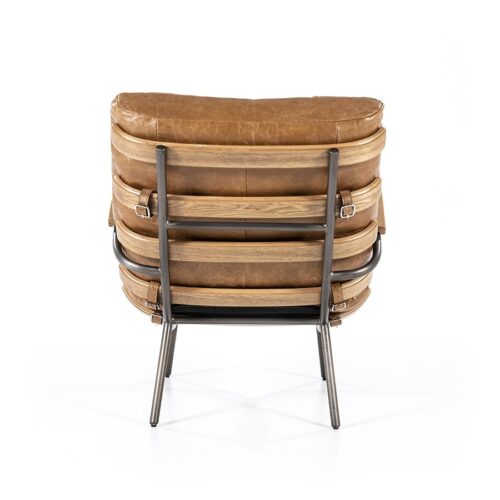Fauteuil Bastiaan - Cognac java leder - Afbeelding 35