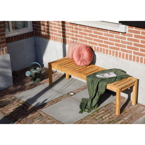 3-zits Tuinbank Comfort Teakhout - Afbeelding 2