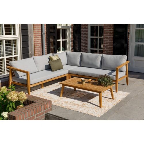 Hoek Loungeset Lucca Teakhout - Afbeelding 2