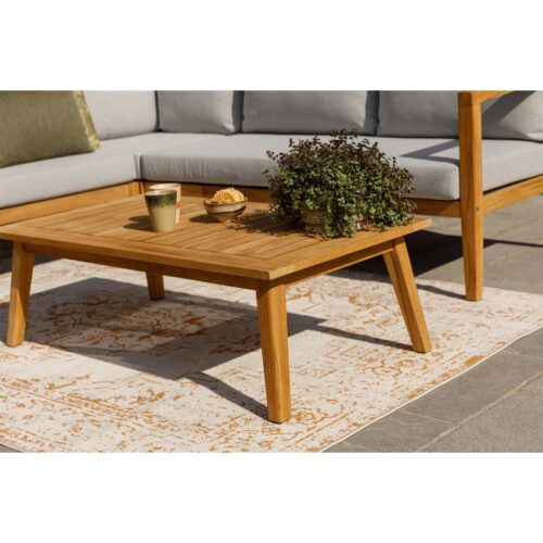 Hoek Loungeset Lucca Teakhout - Afbeelding 4