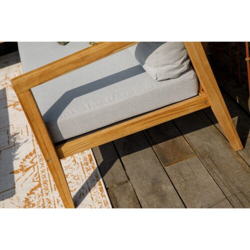 Hoek Loungeset Lucca Teakhout - Afbeelding 5