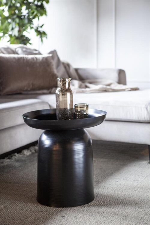 Bijzettafel Bodie Zwart 45 cm - Afbeelding 7