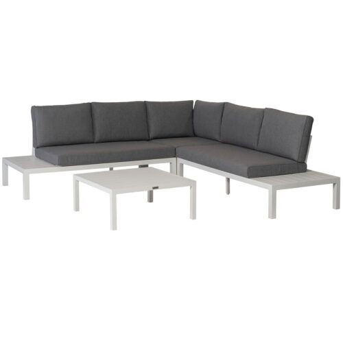 La vida loungeset tuin aluminium wit