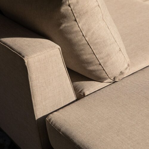 Loungebank Sicilië - Taupe (Links) - Afbeelding 4