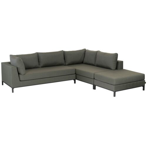 Loungeset Capri Aluminium kleur Groen