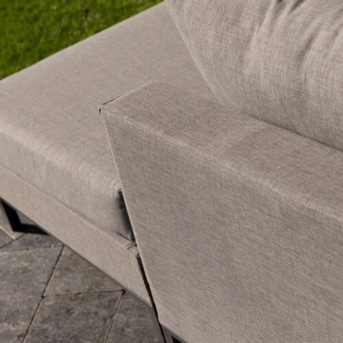 Loungebank Sicilië - Taupe (Rechts) - Afbeelding 4