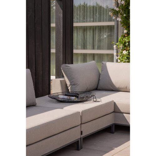 Loungebank Sicilië - Taupe (Rechts) - Afbeelding 3