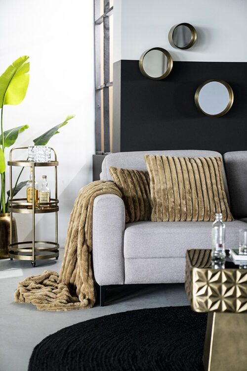 Plaid Wuzzy goud 140 x 170 cm - Afbeelding 15