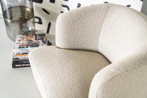 Fauteuil Charlotte Bouclé Taupe - Afbeelding 21