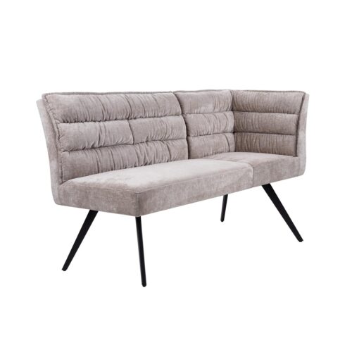 Hoek Eetkamerbank Rosora 100cm Beige (Links)