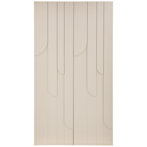 Kledingkast Rain 2-deurs, kleur Dust - Afbeelding 3