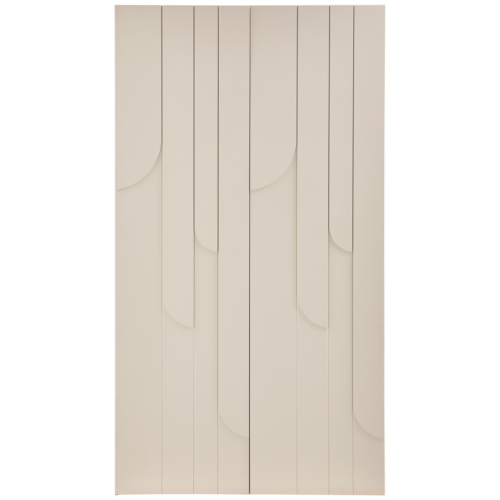 Opbergkast Rain 2-deurs 200 x 110cm, kleur Dust - Afbeelding 3