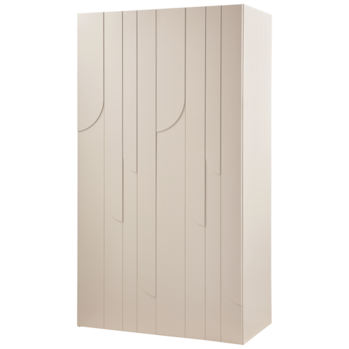 Opbergkast Rain 2-deurs 200 x 110cm, kleur Dust