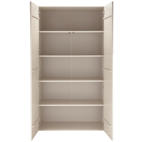 Opbergkast Rain 2-deurs 200 x 110cm, kleur Dust - Afbeelding 4