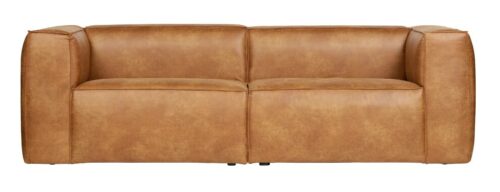 Bean 3,5-zits bank cognac
