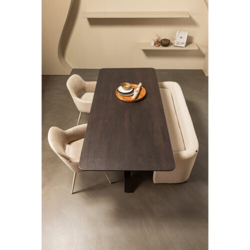 Eetkamerbank Zone Geweven - Beige - Afbeelding 3