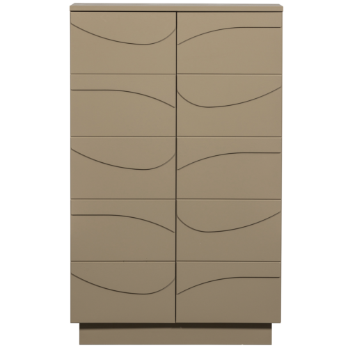 Opbergkast Teo 116 x 72cm, kleur Mud - Afbeelding 4
