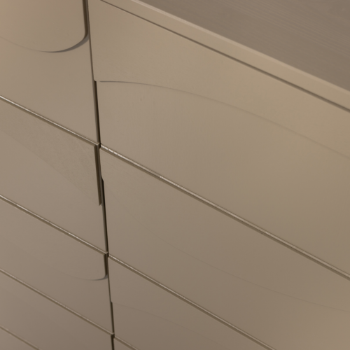Opbergkast Teo 116 x 72cm, kleur Mud - Afbeelding 7