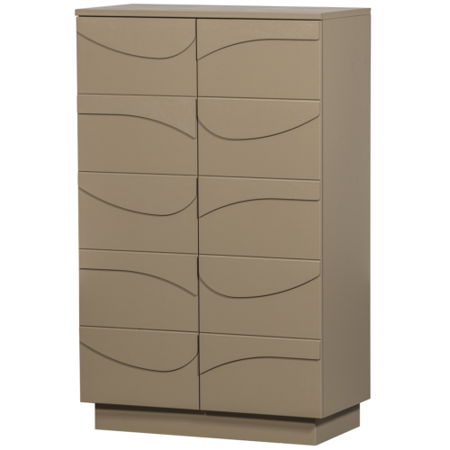 Opbergkast Teo 116 x 72cm, kleur Mud