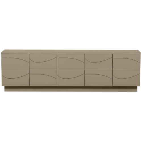 TV-meubel Teo Grenenhout 180cm - Mud - Afbeelding 4