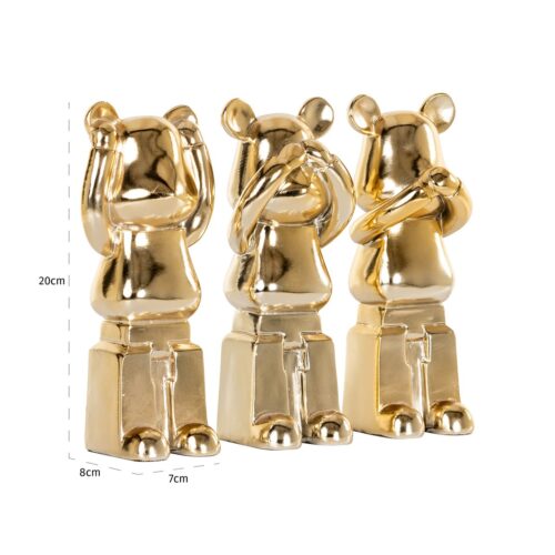 Decoratie Berna Set van 3 stuks - Afbeelding 4