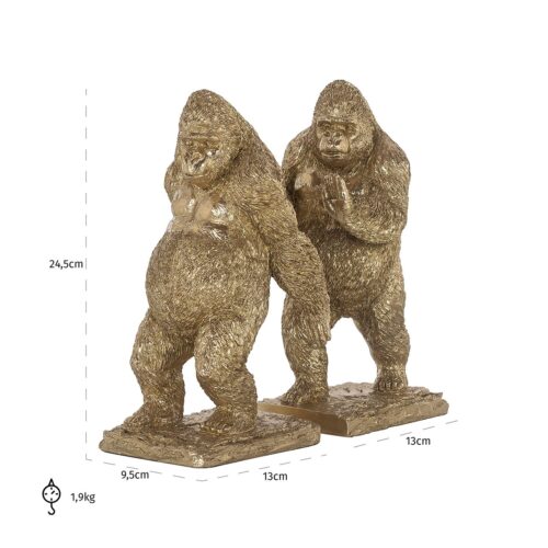 Boekenstandaard Donky kleur Goud - Afbeelding 4