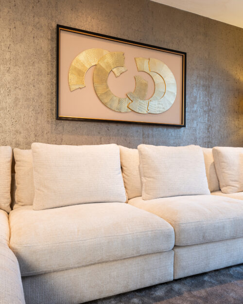 Wall Art Eden 145 x 85cm kleur goud - Afbeelding 5