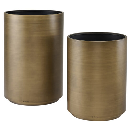 Plantenbak Dira 45cm (Geborsteld Goud) - Afbeelding 2