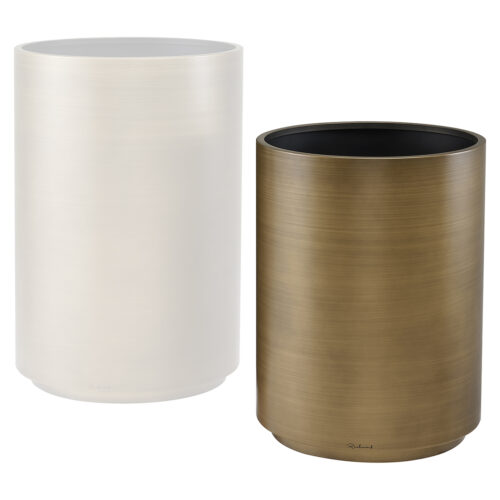Plantenbak Dira 45cm (Geborsteld Goud) - Afbeelding 3