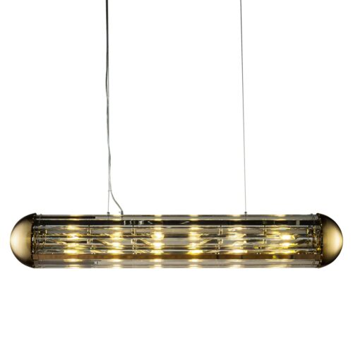 Hanglamp Mula 120cm kleur Brons