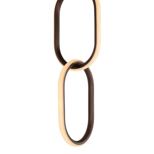 Hanglamp Lacey kleur Brons - Afbeelding 3