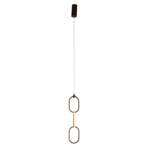 Hanglamp Lacey kleur Brons - Afbeelding 2