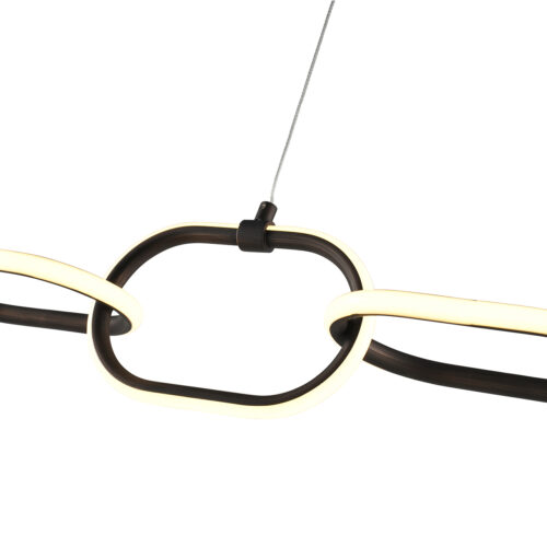 Hanglamp Layn kleur Brons - Afbeelding 4