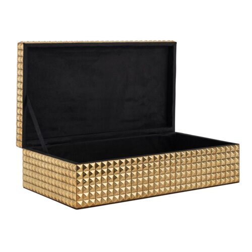 Sieradendoos Blaze 40 x 22cm kleur Goud - Afbeelding 3